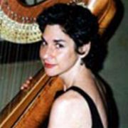 Metropolitan Opera principal harpist Deborah Hoffman.
